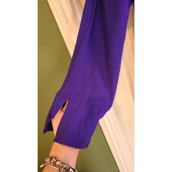 NWT Free People Tunic Mini Dress Violet Purple Size Medium - Picture 5 of 10